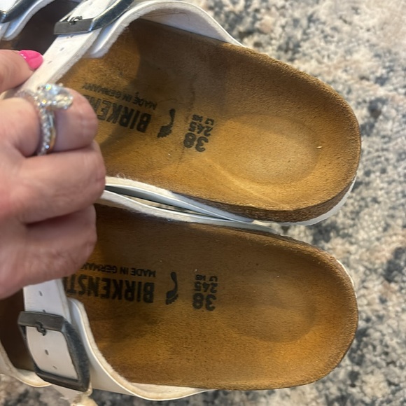 White Birkenstocks - Picture 5 of 6
